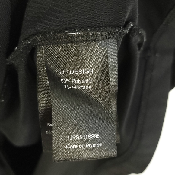 IJP Golf Polo Shirt Men's XL Black Multicolor Stripes Design by Ian Poulter - Picture 4 of 10